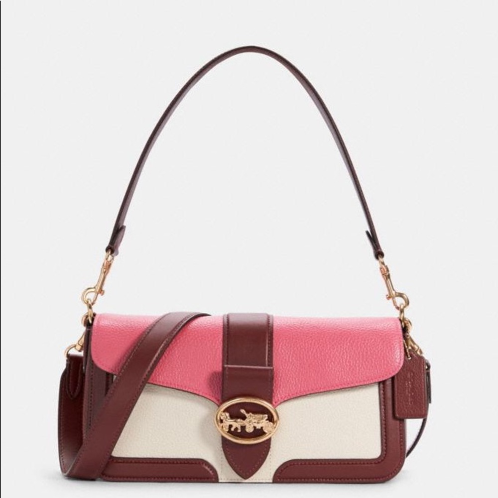 Coach bag crossbody NWT Neapolitan icecream 🍦